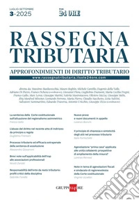 RASSEGNA TRIBUTARIA 3/2025. E-book. Formato PDF ebook