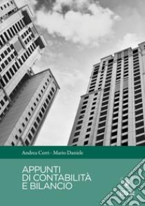 Appunti di contabilità e bilancio. E-book. Formato PDF ebook di Andrea Cerri