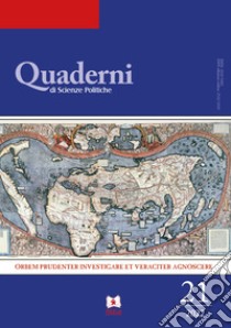 Quaderni di Scienze Politiche 21 - 2022. E-book. Formato PDF ebook di AA.VV.