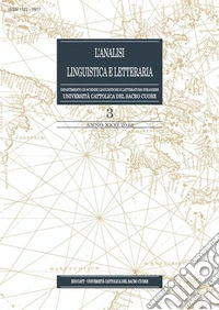 Analisi Linguistica e Letteraria 2023-3. E-book. Formato PDF ebook