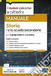 [EBOOK] Concorso a cattedra Storia nella scuola secondaria: Manuale per la preparazione al concorso. E-book. Formato EPUB ebook di A. Pagano