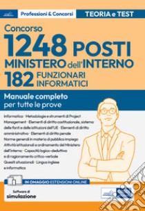 [EBOOK] Concorso 182 Funzionari informatici Ministero dell'Interno: Manuale completo per tutte le prove. E-book. Formato EPUB ebook di AA. VV.