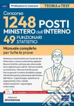 [EBOOK] Concorso RIPAM-49 Funzionari statistici Ministero dell'Interno: Manuale completo per la prova scritta e per la prova orale. E-book. Formato EPUB ebook