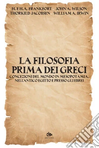 La filosofia prima dei Greci: Concezioni del mondo in Mesopotamia, nell’antico Egitto e presso gli Ebrei. E-book. Formato PDF ebook