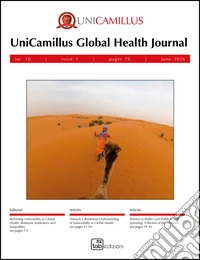 Number 10, Issue 1, June 2026UGHJ - UniCamillus Global Health Journal. E-book. Formato PDF ebook