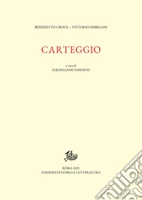  Carteggio. E-book. Formato PDF ebook
