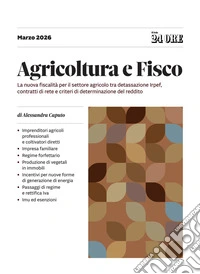 Agricoltura e Fisco. E-book. Formato PDF ebook