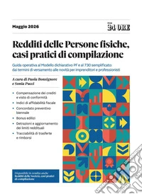 Redditi delle Persone Fisiche, casi pratici di compilazione. E-book. Formato PDF ebook