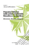Pensatori Minimi nella prima modernità filosofica e scientifica: Mersenne, Niceron, Maignan. E-book. Formato EPUB ebook di AA.VV.