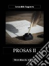 Prosas II. E-book. Formato EPUB ebook