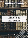 Essays & Lectures. E-book. Formato EPUB ebook