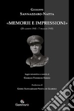 Memorie e impressioni(28 agosto1941 – 7 maggio 1945). E-book. Formato EPUB ebook