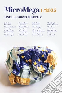MicroMega 1/2025: Fine del sogno europeo?. E-book. Formato EPUB ebook