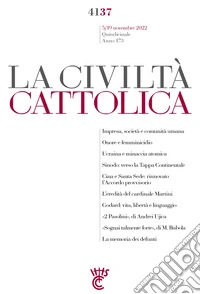 La Civiltà Cattolica n. 4137. E-book. Formato EPUB ebook