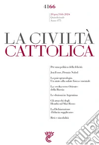 La Civiltà Cattolica n. 4166. E-book. Formato EPUB ebook