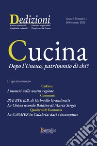 Dedizioni Anno 5 Numero 1. E-book. Formato EPUB ebook
