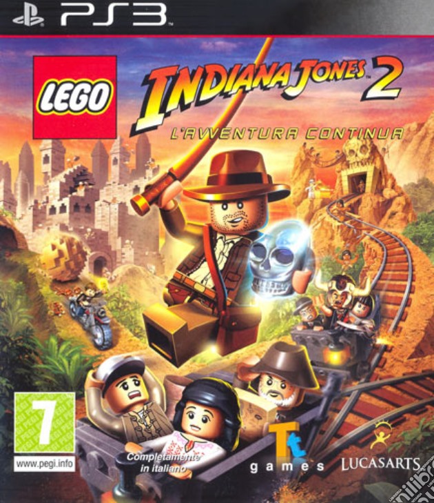 Lego Indiana Jones 2 videogame di PS3