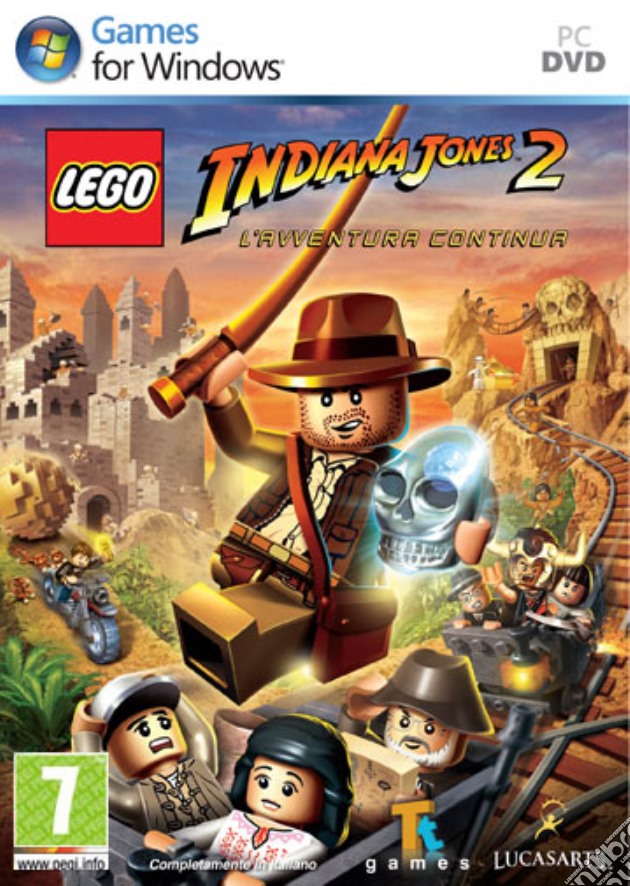 Lego Indiana Jones 2 videogame di PC