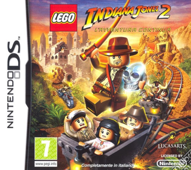 Lego Indiana Jones 2 videogame di NDS