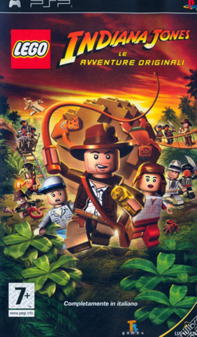 Lego Indiana Jones videogame di PSP