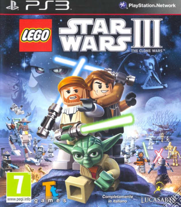 Lego Star Wars 3: La Guerra Dei Cloni videogame di PS3