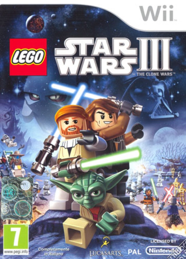 Lego Star Wars 3: La Guerra Dei Cloni videogame di WII