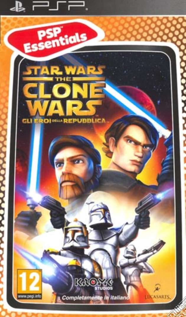 Essentials Star Wars Clone Wars 2 videogame di PSP