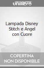 Lampada Disney Stitch e Angel con Cuore videogame di GLAM