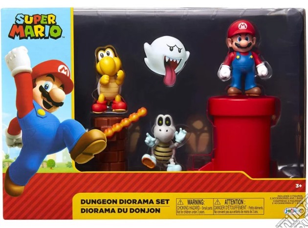 Super Mario Dungeon Diorama Set 6pz videogame di FIDI