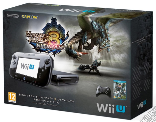 Wii U Monster Hunter 3 Ult. Premium Pack videogame di ACC