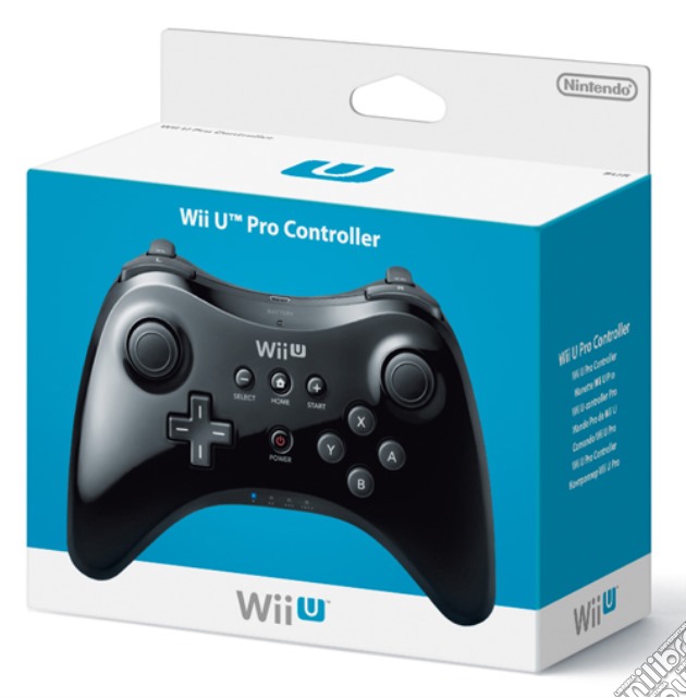 NINTENDO Wii U Controller Wireless Pro Black videogame di ACC