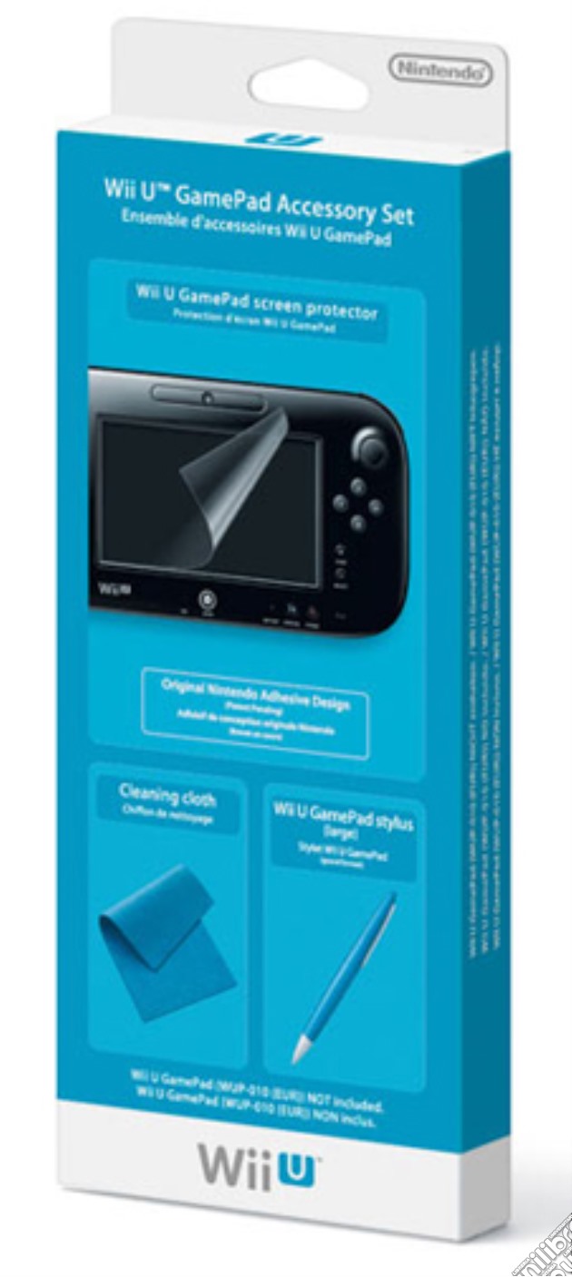 NINTENDO Wii U GamePad Accessory Set videogame di ACC