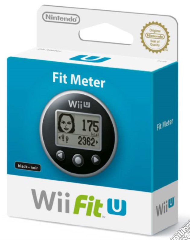 NINTENDO Wii U Fit Meter Black videogame di ACOG