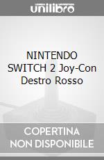 NINTENDO SWITCH 2 Joy-Con Destro Rosso game acc