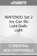 NINTENDO Set 2 Joy-Con Blu Light-Giallo Light game acc
