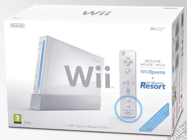 Wii Sports Resort Pack White+Telec Plus videogame di WII