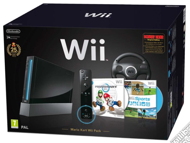 WII Mario Kart Pack 25 Anniv Limited Ed videogame di WII