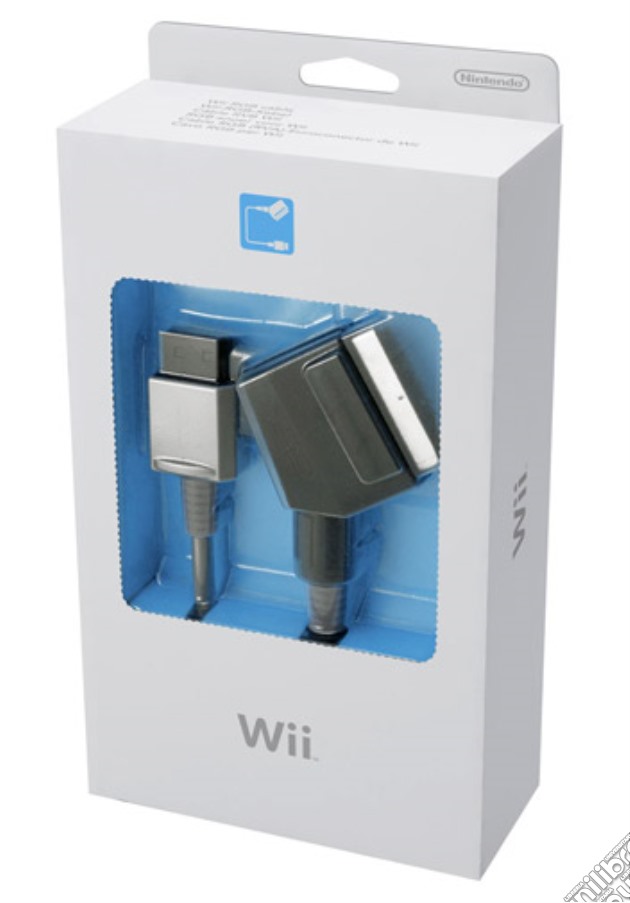NINTENDO Wii Cavo Scart RGB videogame di ACC