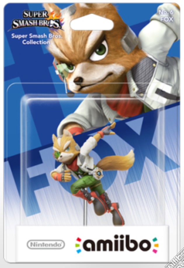 Amiibo Fox McCloud videogame di TTL