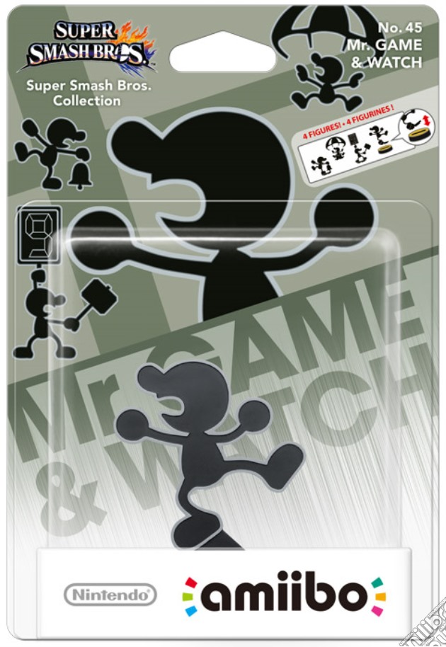 Amiibo Mr. Game & Watch videogame di TTL