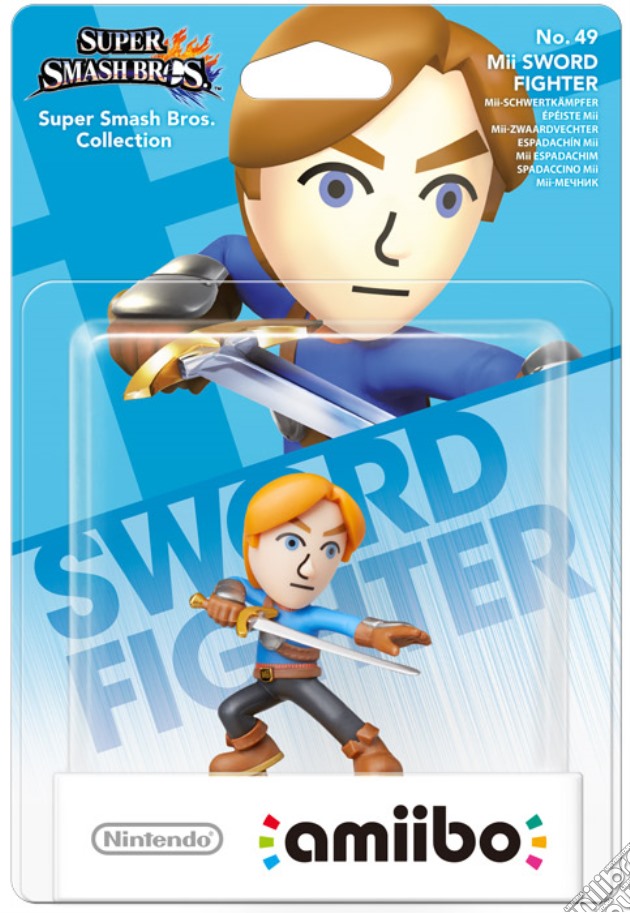 Amiibo Mii Sword Fighter videogame di TTL