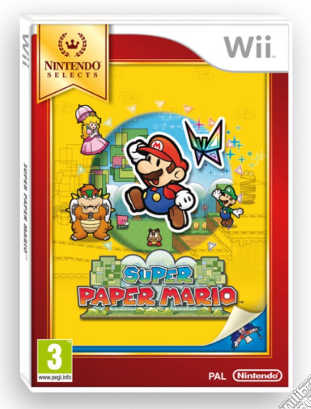 Super Paper Mario Selects videogame di WII
