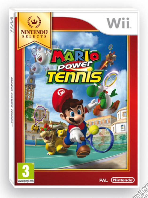 Mario Power Tennis WII Selects videogame di WII