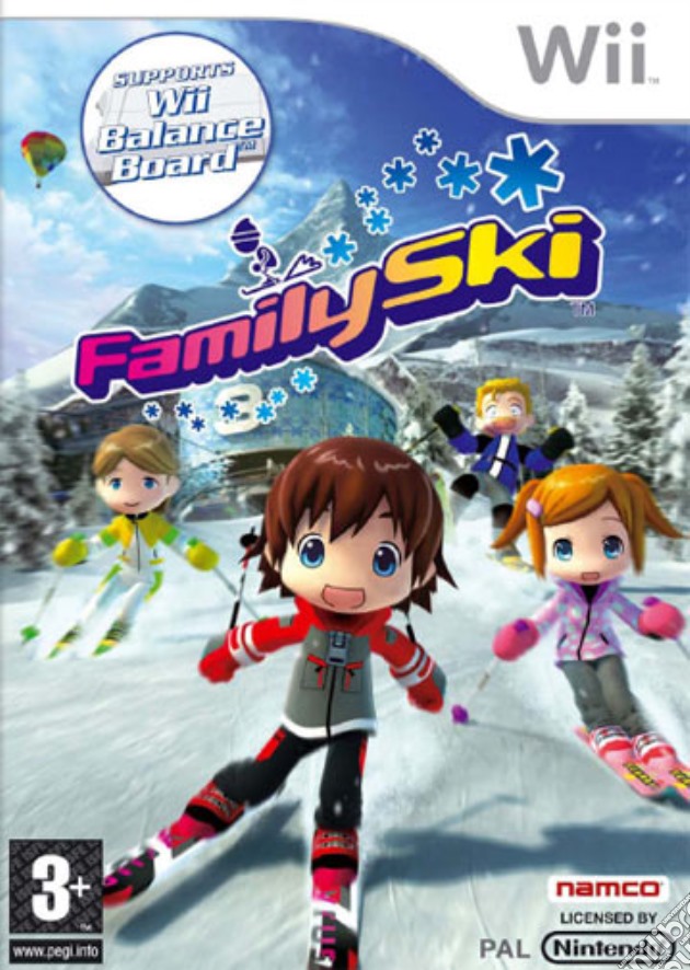 Family Ski videogame di WII