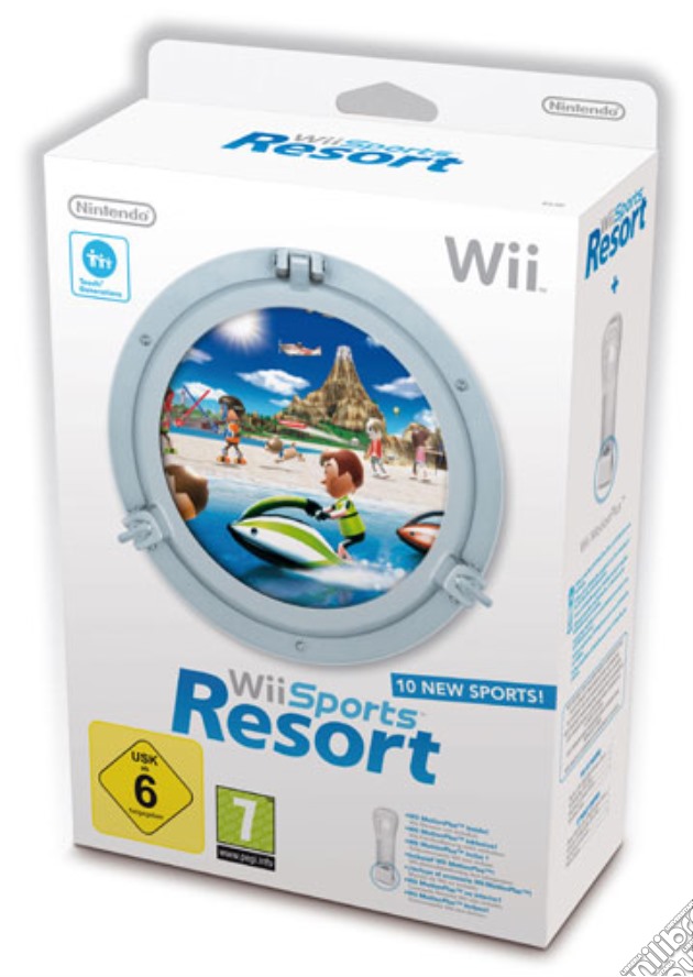 Wii Sports Resort + Wii Motion Plus videogame di WII