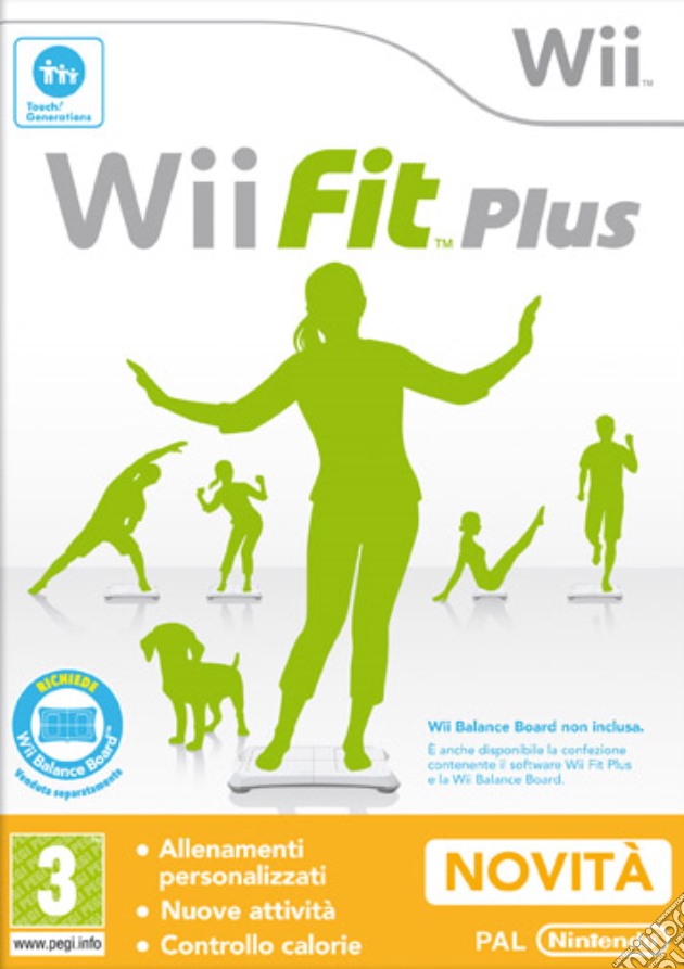 Wii Fit Plus Nintendo videogame di WII