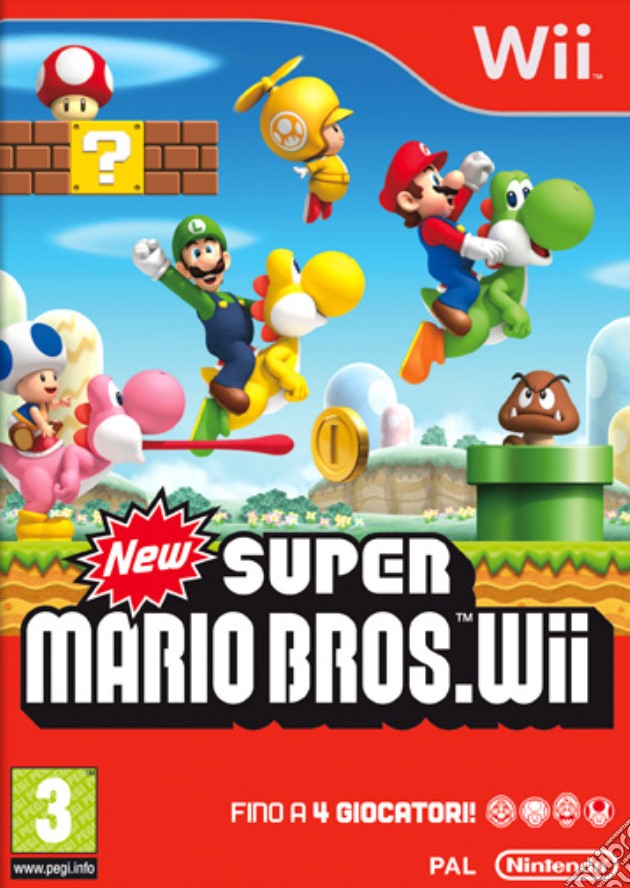 New Super Mario Bros WII videogame di WII