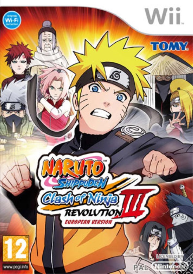 Naruto Shippuden:Clash Of Ninja Rev III videogame di WII