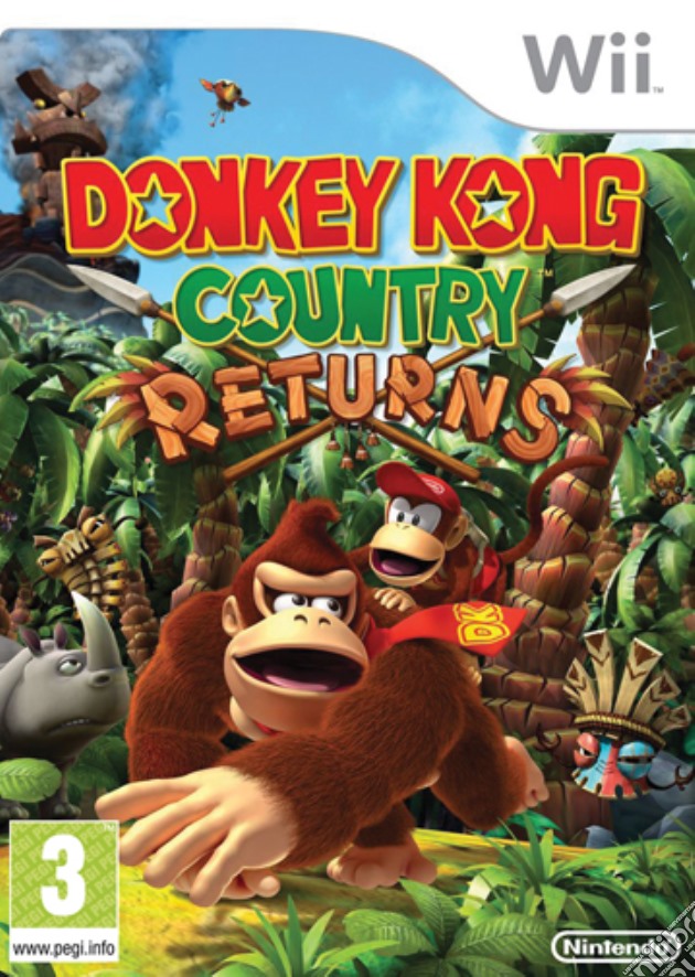 Donkey Kong Country Returns videogame di WII