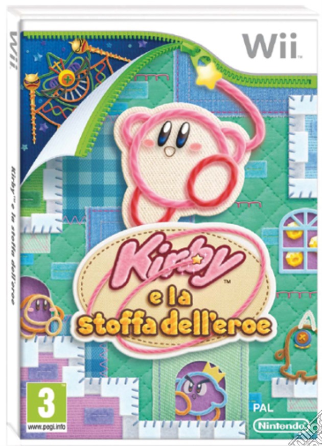Kirby e la Stoffa dell'Eroe videogame di WII
